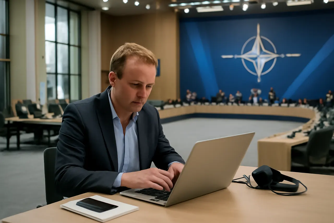 Grounded editorial scene illustrating Reports reveal behind-the-scenes developments at the NATO summit, including security concerns and diplomatic challenges.