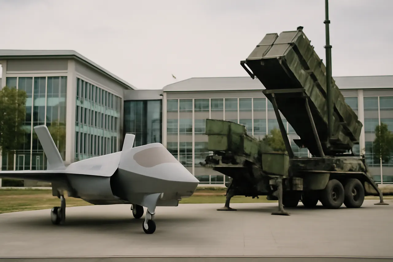 Grounded editorial scene illustrating President Trump signals potential approval for Turkey's F-35 purchase and offers Ukraine a license to manufacture Patriot missile interceptors amid ongoing defense collaborations.