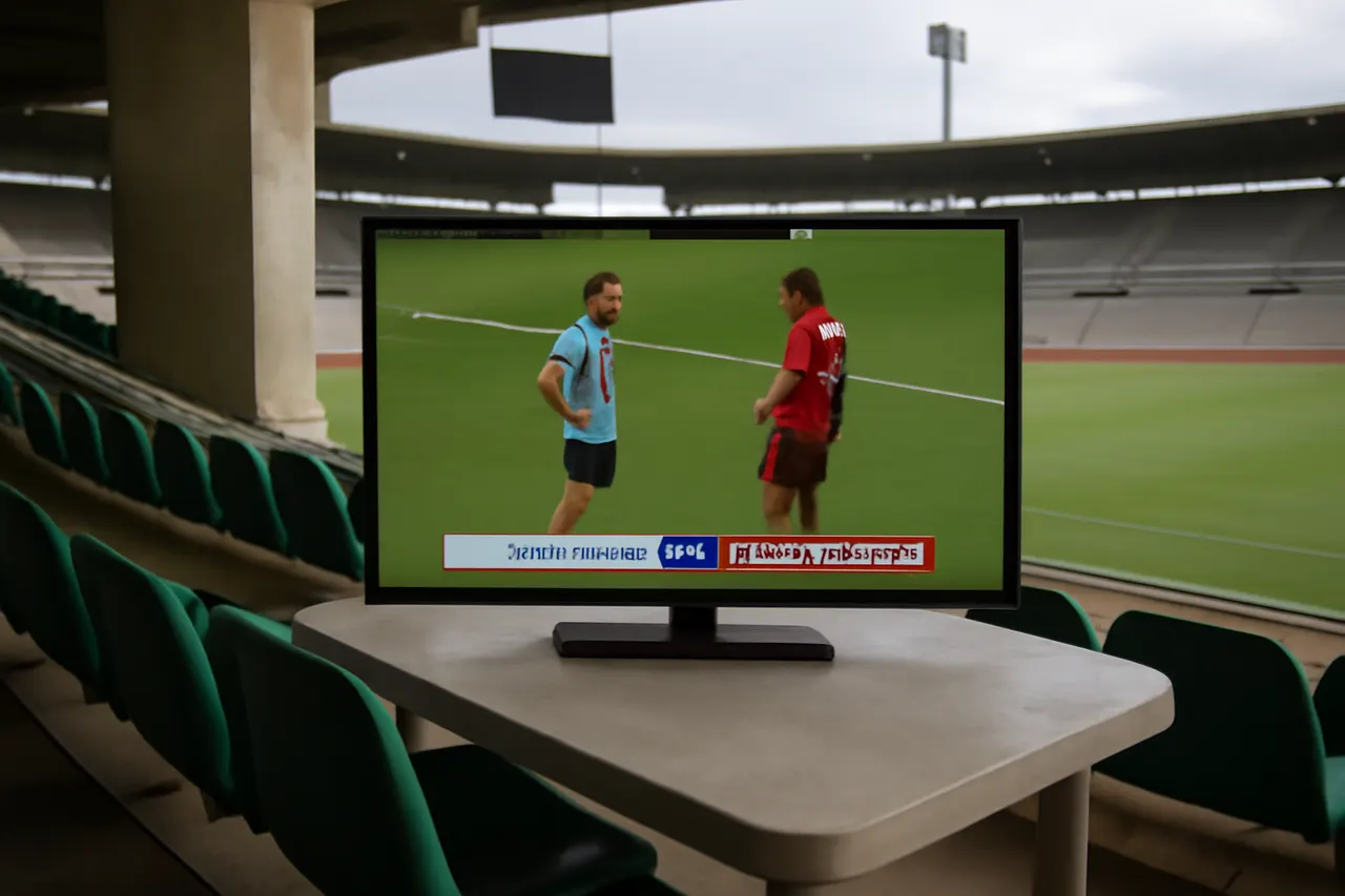 Grounded editorial scene illustrating In a tense quarterfinal match, Argentina narrowly defeated Switzerland to advance to the World Cup semifinals, where they will face England.