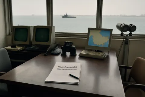 Grounded editorial scene illustrating A recent Memorandum of Understanding outlines Iran's commitment to allow safe commercial passage through the Strait of Hormuz for 60 days, but conflicting claims and military actions continue to escalate tensions.
