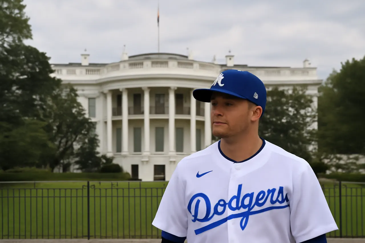 Grounded editorial scene illustrating Kiké Hernández shared a fan's critical letter and home address with his 1.5 million followers after confirming he would miss the Dodgers' White House visit celebrating their 2026 World Series title.