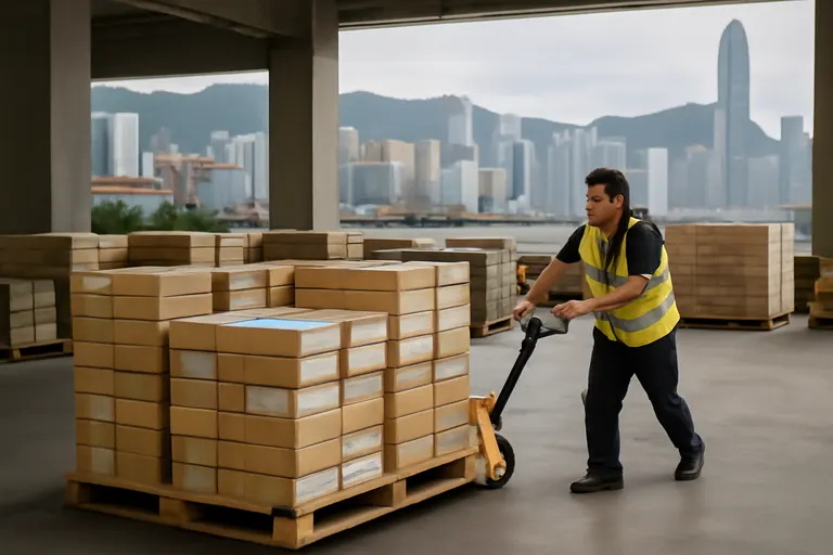 General business and trade setting with a clear real-world economic focal point.
