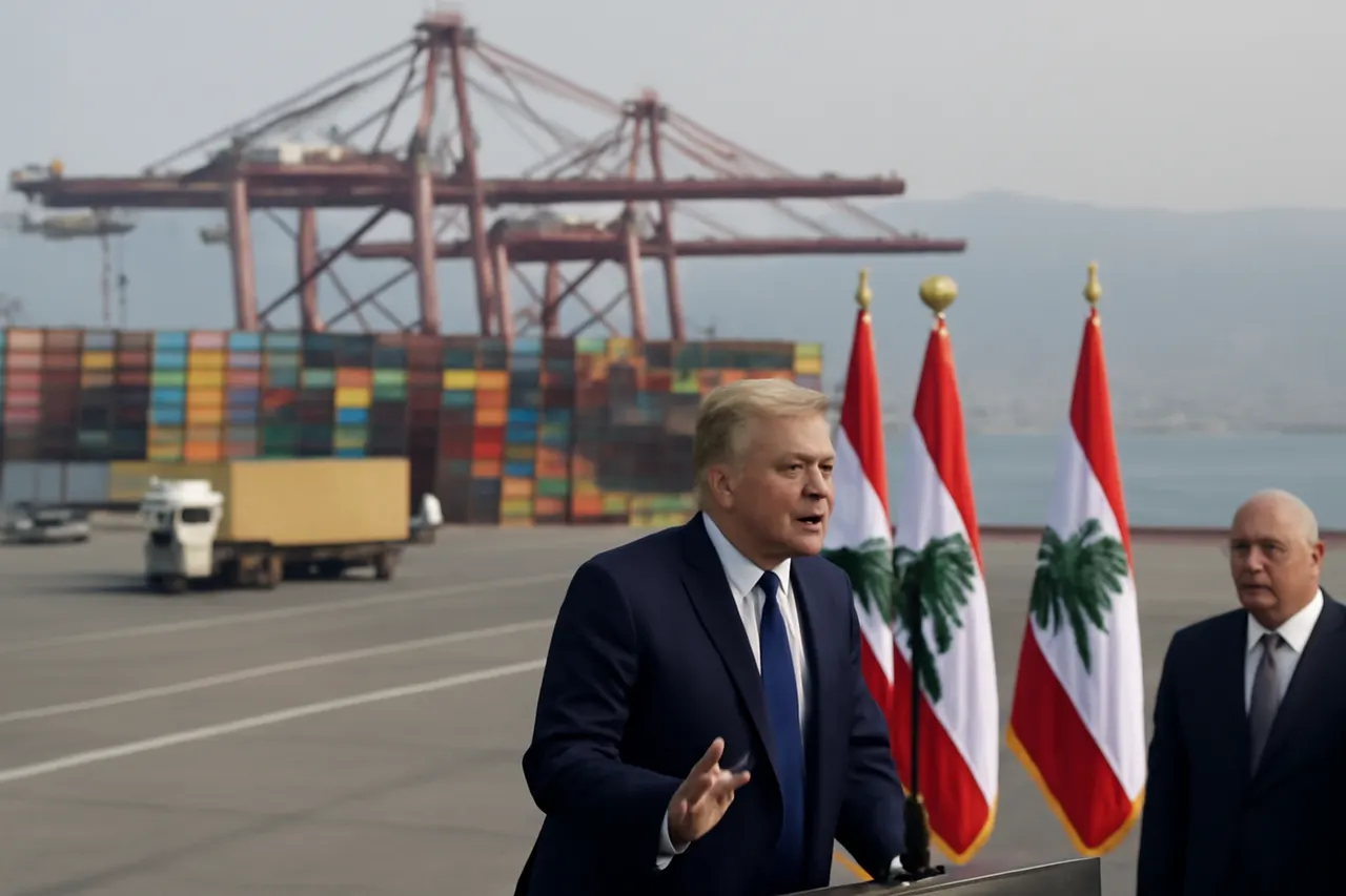 General business and trade setting with a clear real-world economic focal point.