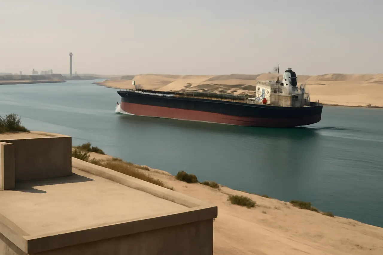 Industrial port worker overlooking bulk-material handling equipment and a cargo vessel.