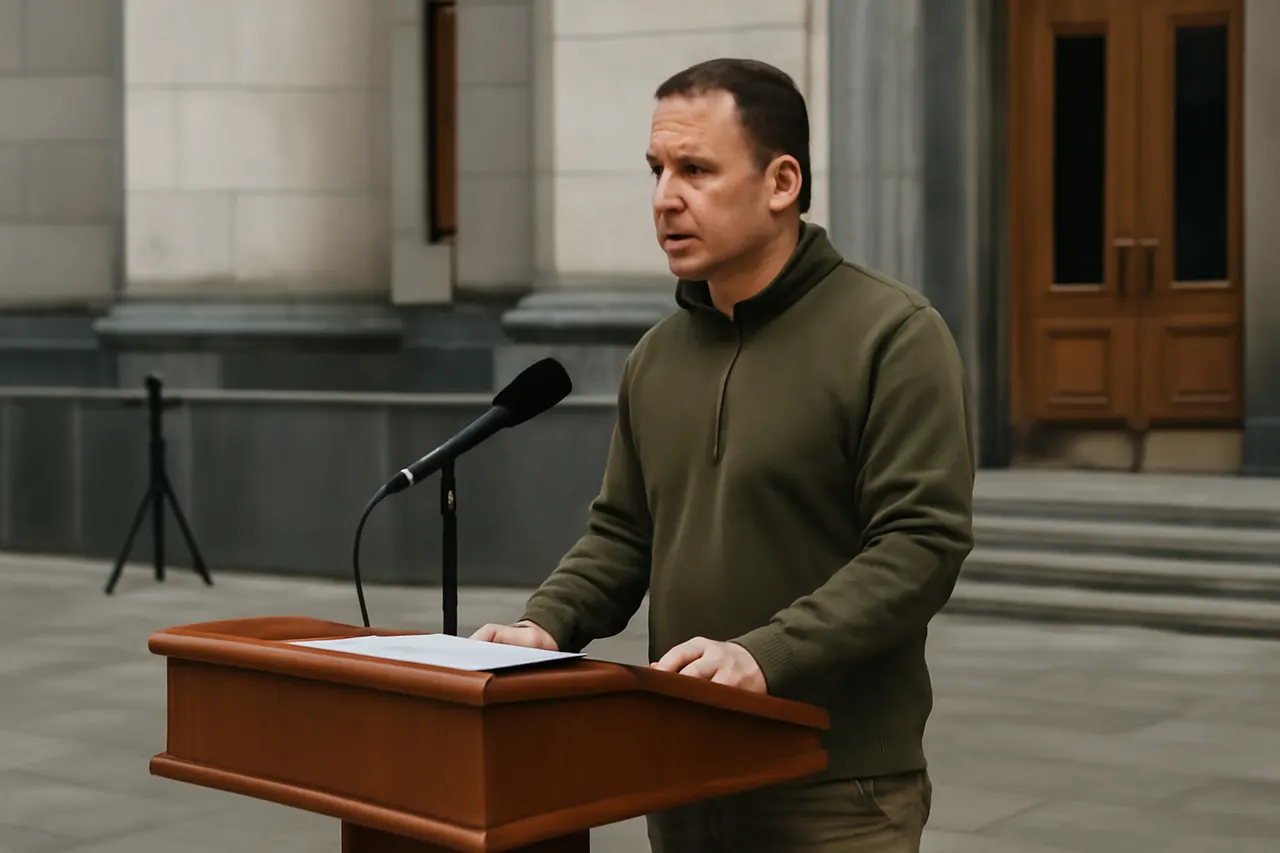 Grounded editorial scene illustrating Oleksandr Syrskyi is removed as commander-in-chief days after Defence Minister Mykhailo Fedorov's ousting sparked nationwide unrest.