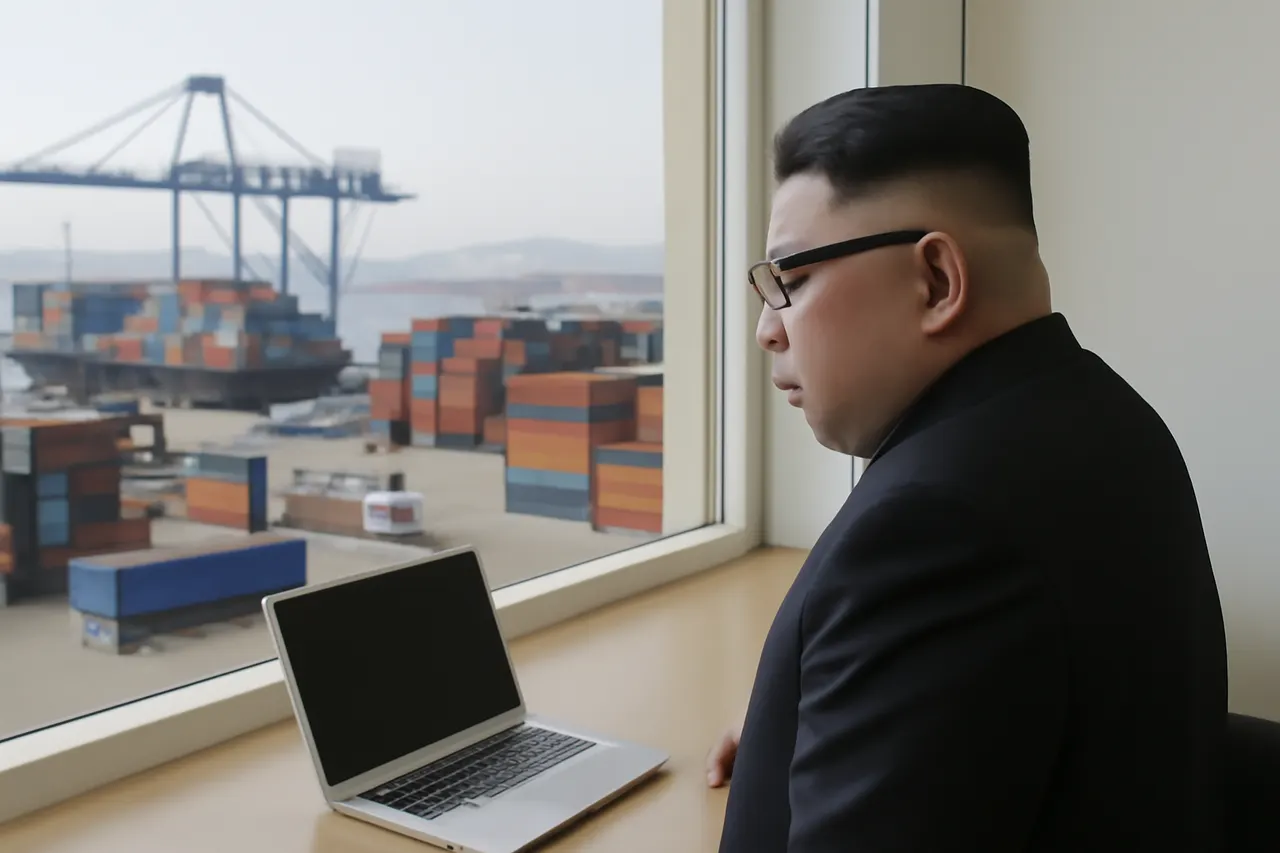 General business and trade setting with a clear real-world economic focal point.