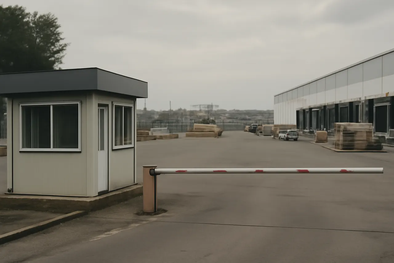 Grounded editorial scene illustrating Ukrainian drone strikes target warehouses of Russia’s largest online retailer, injuring eight and prompting evacuations amid ongoing conflict.