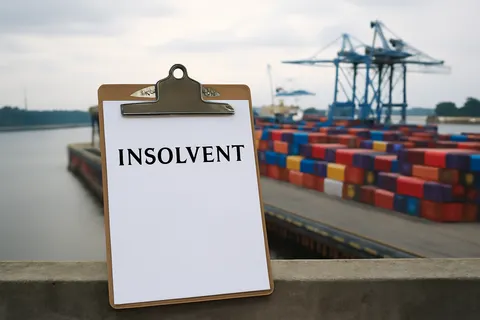 General business and trade setting with a clear real-world economic focal point.