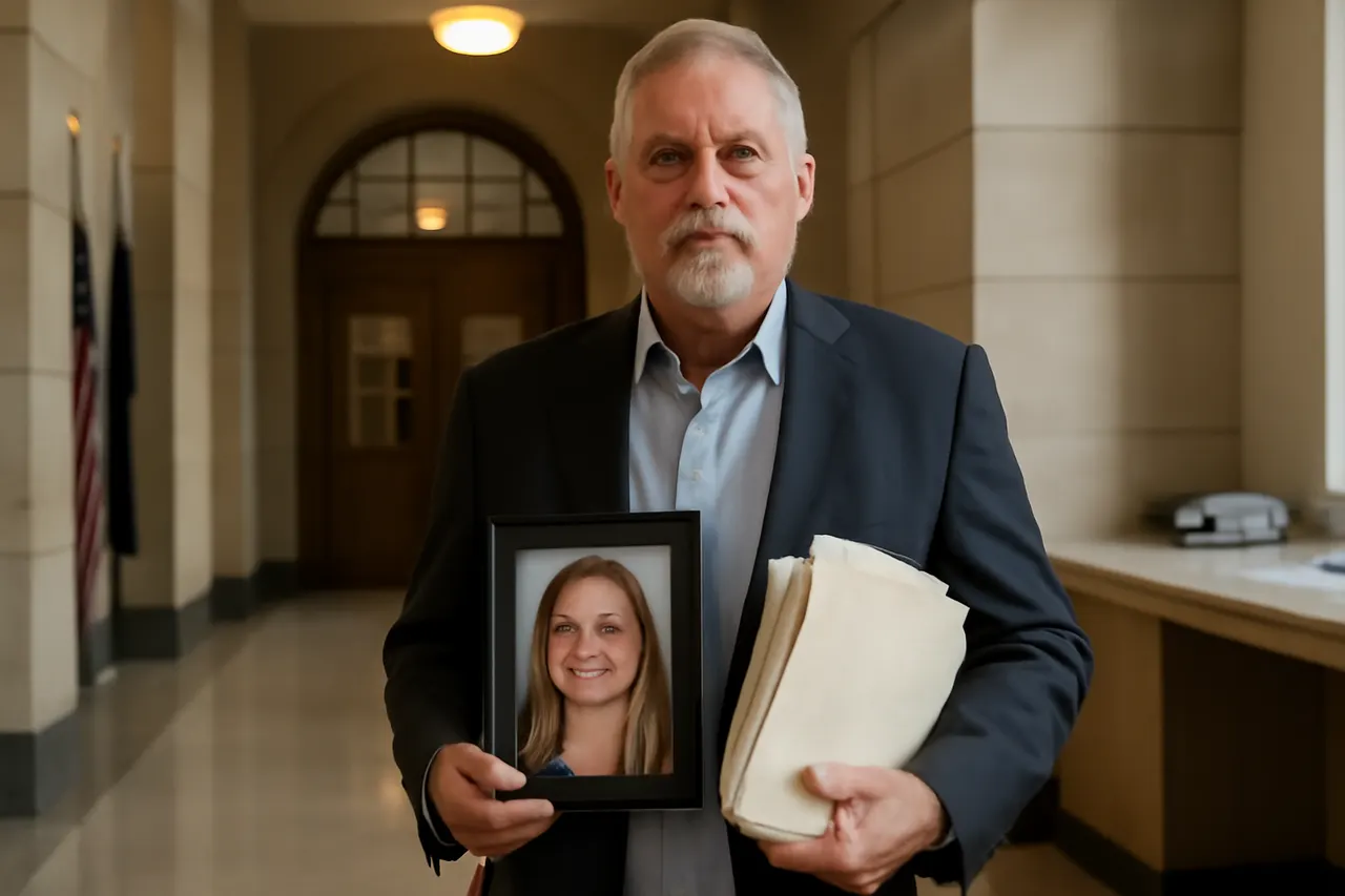 Grounded editorial scene illustrating A father whose daughter was killed by a previously deported illegal immigrant argues that America can uphold both compassion and the rule of law amid debates on immigration enforcement.