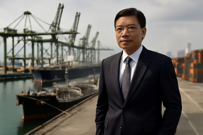 General business and trade setting with a clear real-world economic focal point.