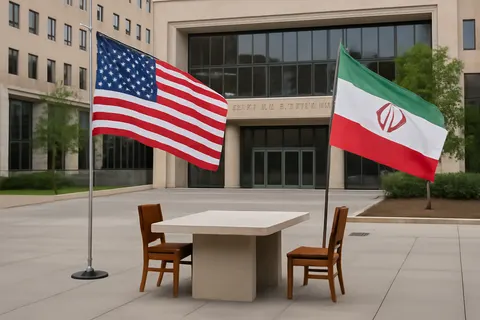 Grounded editorial scene illustrating UN envoy highlights the need for mutual acceptance of setbacks between the US and Iran to advance diplomatic efforts.