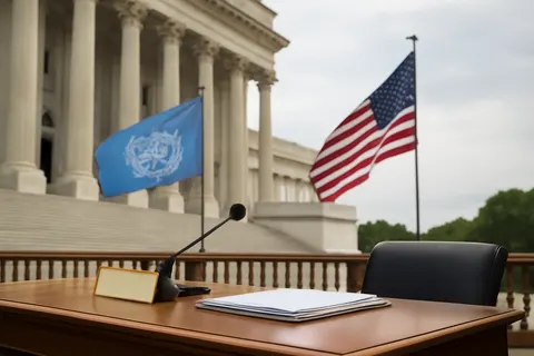 Grounded editorial scene illustrating During a Congressional hearing on July 22, 2026, US officials raised concerns about China’s expanding role in UN peacekeeping missions, alleging these forces serve dual purposes including intelligence gathering.