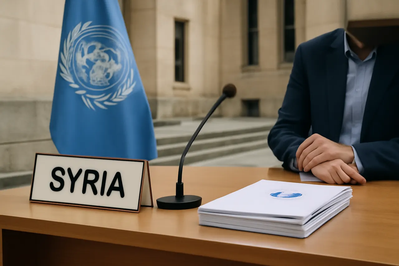 Grounded editorial scene illustrating As Secretary-General António Guterres begins his first visit to Syria, UN officials emphasize collaborative efforts to tackle the country’s high number of missing persons and displacement crisis.
