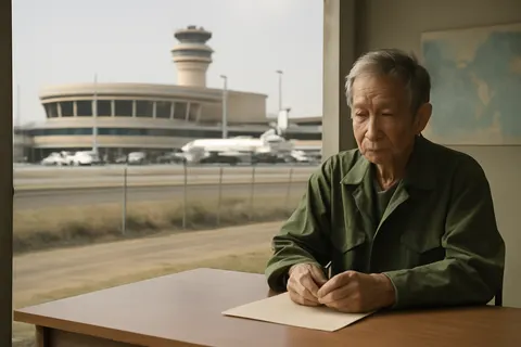 Grounded editorial scene illustrating Kozo Okamoto, known as Ahmad the Japanese within the PFLP, passed away at age 78 after a long illness, the Palestinian group announced.