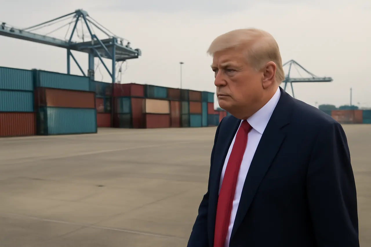 General business and trade setting with a clear real-world economic focal point.