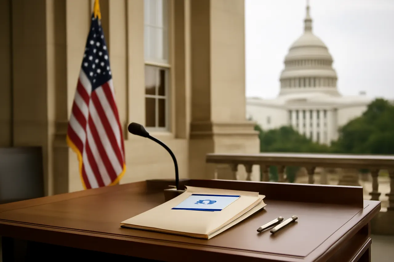 Grounded editorial scene illustrating Israeli Prime Minister Benjamin Netanyahu will meet with former President Donald Trump and honor late Senator Lindsey Graham at memorial events in Washington, amid ongoing U.S.-Israel operations against Iran.