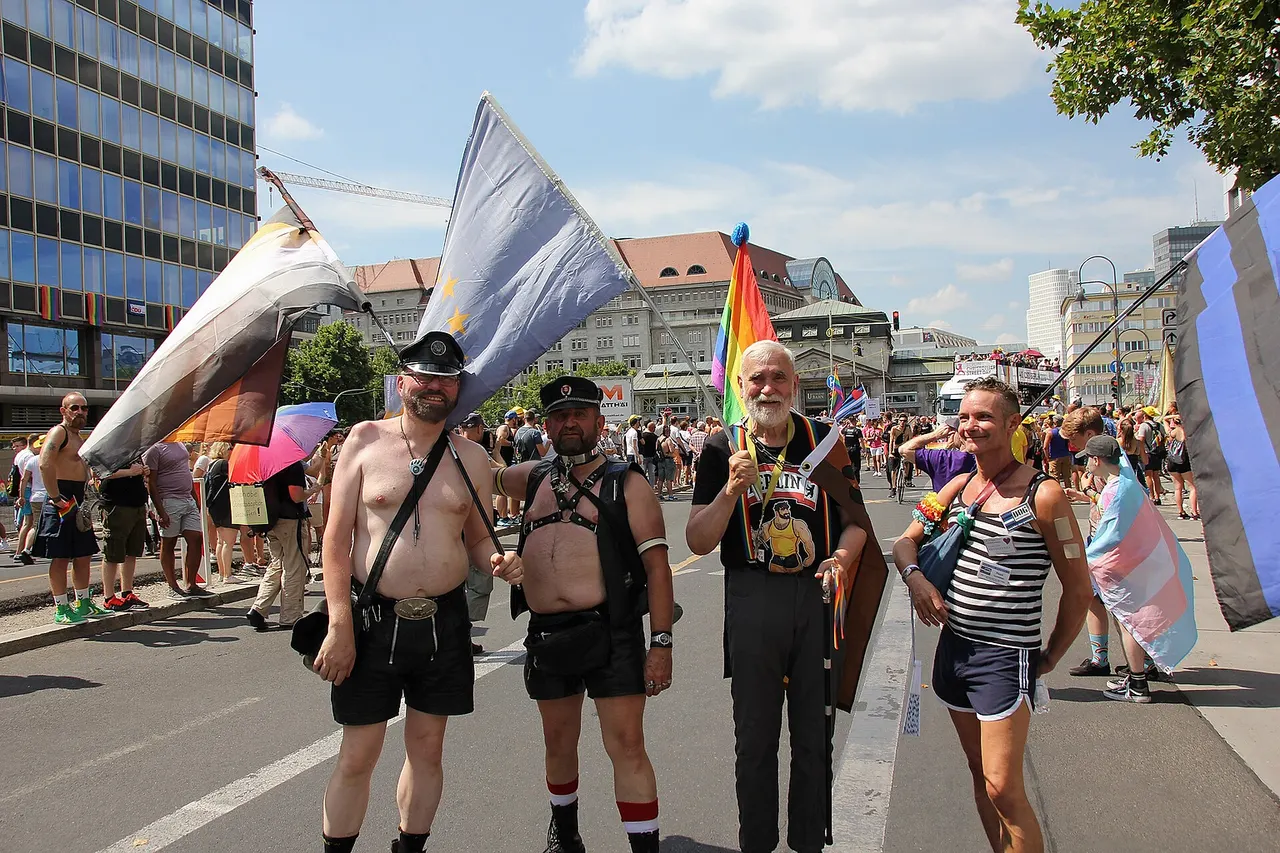 Participants of Christopher Street Day Berlin 2018.