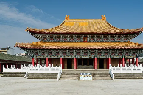 The Kaohsiung City Temple of Confucius in Taiwan