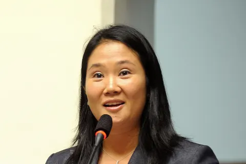 La legisladora Keiko Fujimori fija su posición en el debate parlamentario realizado esta tarde por el Pleno.
