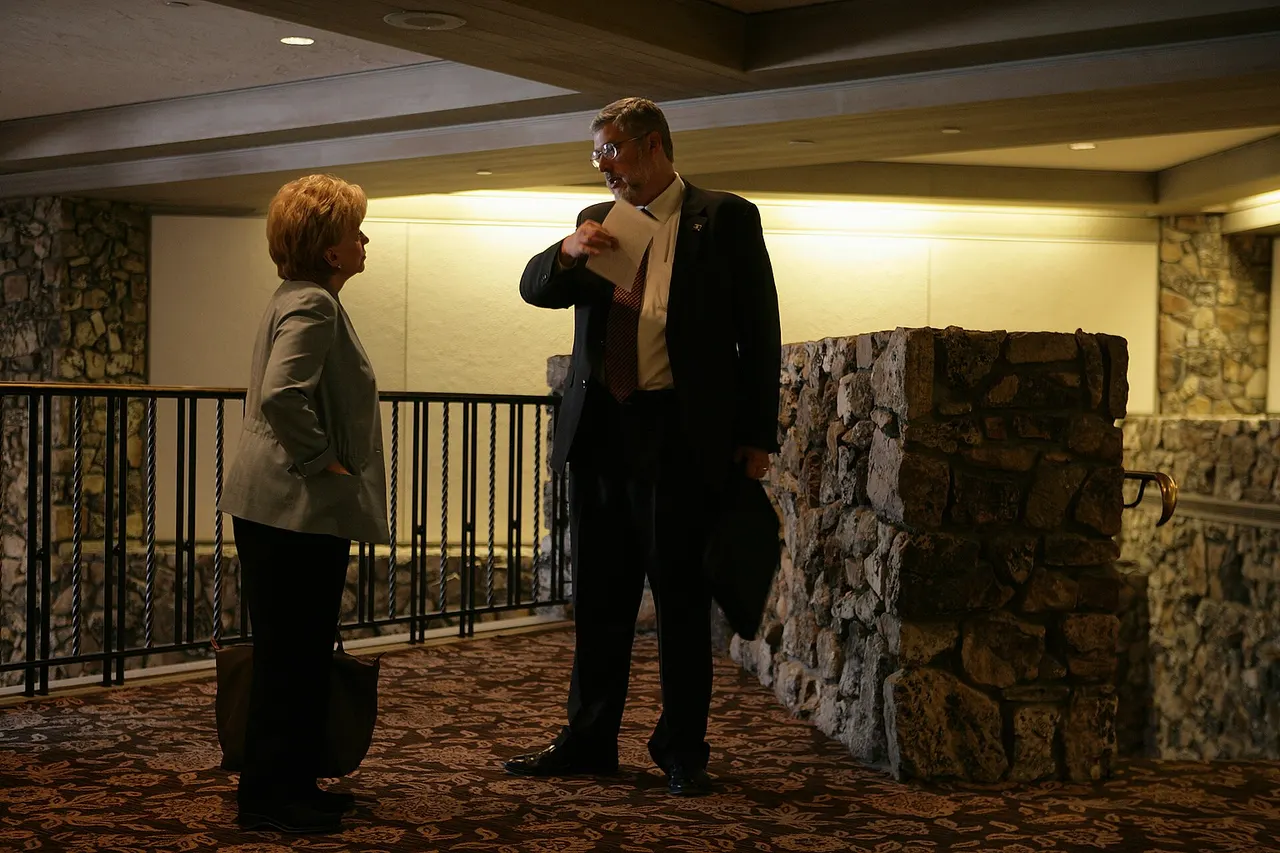 David Addington Talks to Lynne Cheney at the American Enterprise Institute (AEI) World Forum