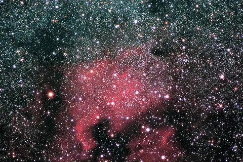 North America Nebula, as seen in Belgium (Hamois)