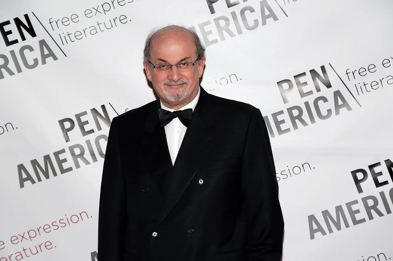 Salman Rushdie at Pen America/Free Expression Literature, May 2014.