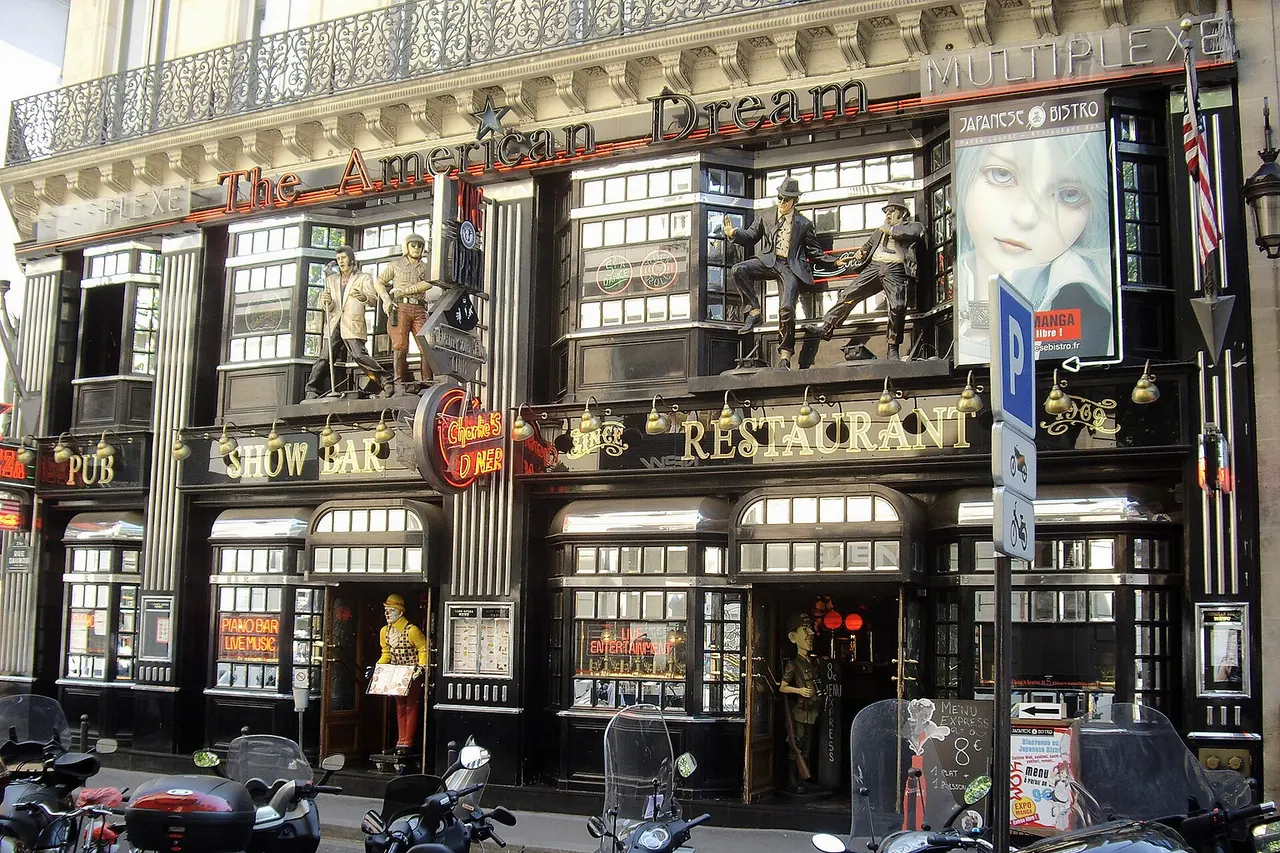 The American Dream, Rue Daunou, Paris 2nd.