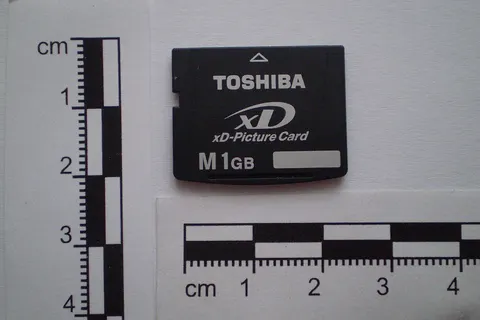 memory card xD-Picture Card M 1GB Toshiba