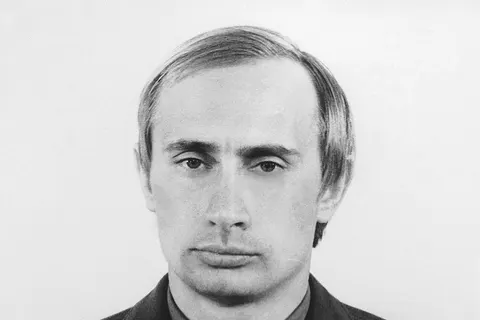 Vladimir Putin in KGB uniform