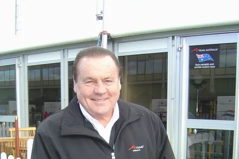 Alan Jones: the photo was taken during 2007's A1GP race weekend at Brno