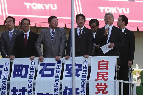 2012年自由民主党総裁選挙街頭演説会（長野市）