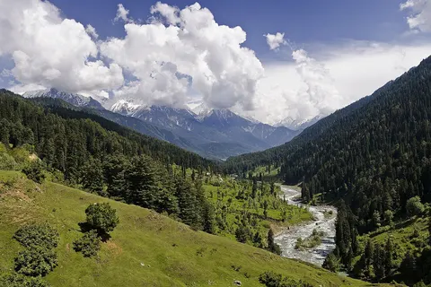 View of the Pahalgam Valley