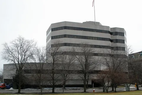 One Maritime Plaza, Toledo, Ohio . Headquarters of en:American Maritime Officers Great Lakes operations.