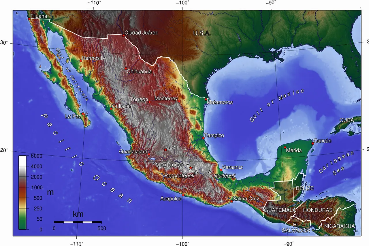 Mexico topo
