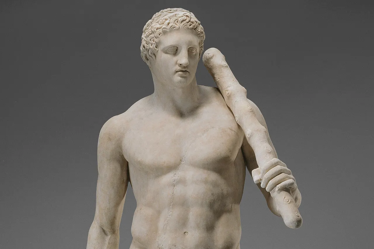 Statue of Hercules (Lansdowne Herakles); Unknown; Roman Empire; about A.D. 125; 70.AA.109.