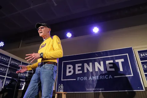 “We will get a turnout like you’ve never believed before... He can lead us to victory and more importantly almost guarantee that we pick up the United States Senate.” Thank you, @JamesCarville. That's what we're here to do because winning the White House is just step one.