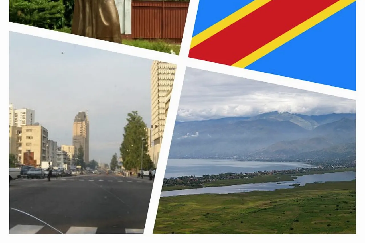 Wykorzystane pliki: File:African_Art-4-Kinshasa_,_DRC.jpg File:Kinshasa_downtown.jpg File:Flag_of_the_Democratic_Republic_of_the_Congo.svg File:DSRSG_Fidele_Sarassoro_visit_in_Estern_Congo_(8447218143).jpg