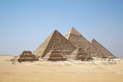 All Giza Pyramids in one shot.