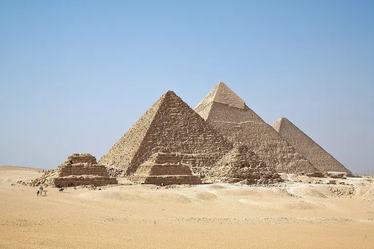 All Giza Pyramids in one shot.