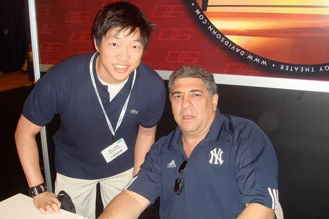 Vincent Pastore at the SIA show