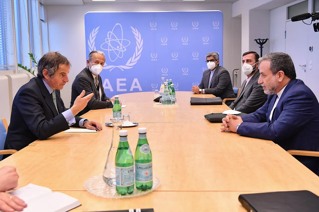 IAEA Director General Rafael Mariano Grossi met with HE Dr. Seyed Abbas Araghchi, Deputy Foreign Minister for Political Affairs of the Islamic Republic of Iran during his official visit at the Agency headquarters in Vienna, Austria. 6 May 2021. Photo Credit: Dean Calma / IAEA Iranian Delegation: HE Dr. Seyed Abbas Araghchi, Deputy Foreign Minister for Political Affairs of the Islamic Republic of Iran HE Ambassador Kazem Gharib Abadi, Resident Representative of the Islamic Republic of Iran to the IAEA IAEA: Rafael Mariano Grossi, IAEA Director General Massimo Aparo, IAEA Deputy Director General and Head of the Department of Safeguards Mark Bassett, Special Assistant to the DG for Nuclear Safety and Security and Safeguards