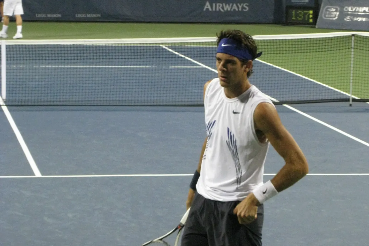 Juan Martin del Potro at the 2008 Legg Mason Tennis Classic
