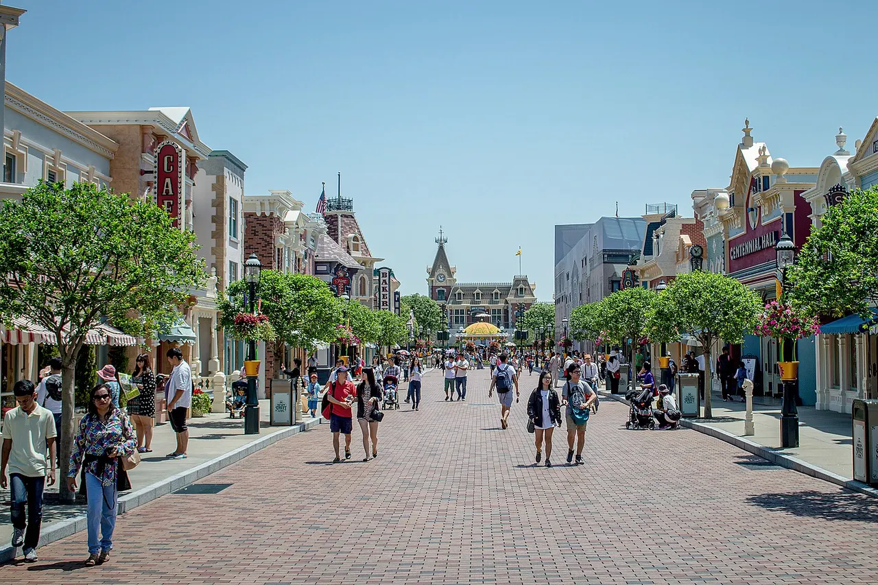 Disneyland in Hong Kong, China