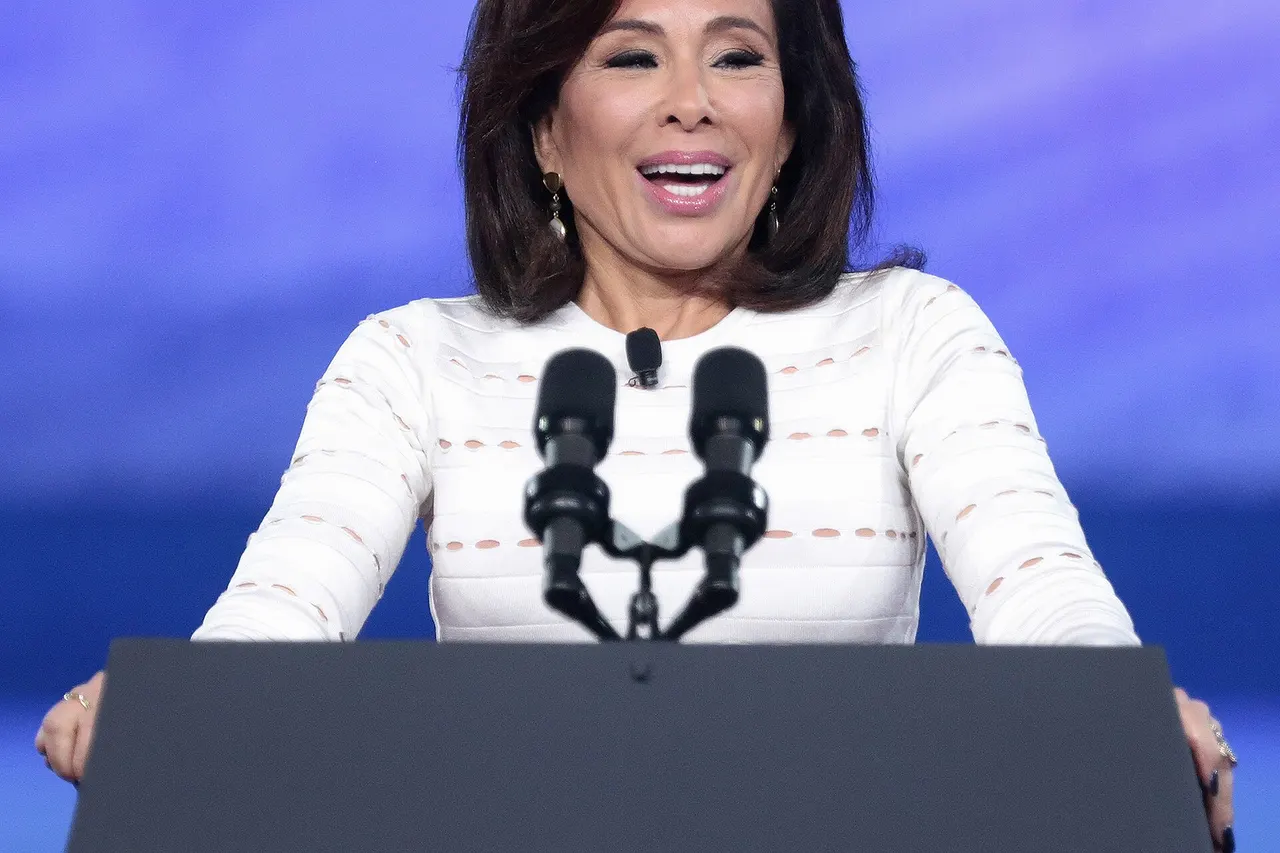 Jeanine Pirro speaking at the 2017 CPAC in National Harbor, Maryland.