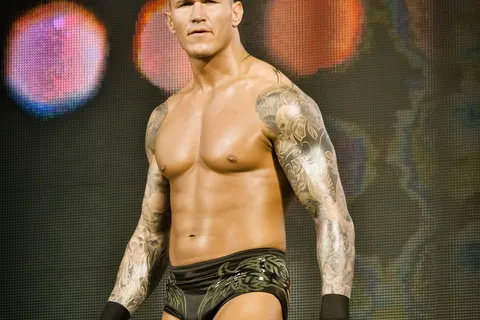 Randy Orton at WWE's Tribute to the Troops show in Fort Hood, Texas, on December 11, 2010.