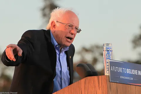 Bernie Sanders, Vallejo CA Rally