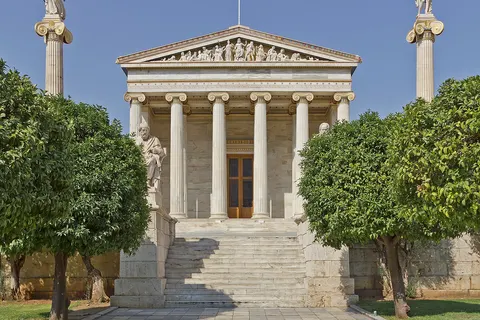 Building of the Academy of Athens (Attica, Greece)
