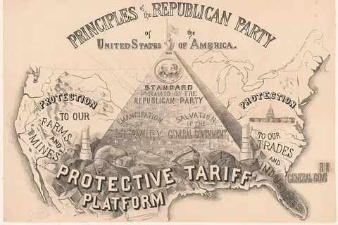 Title: Principles of the Republican party of the United States of America Physical description: 1 print. Notes: Associated name on shelflist card: Raabe.; This record contains unverified data from PGA shelflist card.