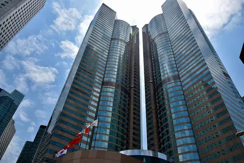 Exchange Square (交易廣塲) is a building complex located in Central, Hong Kong and houses the offices of Hong Kong Stock Exchange.