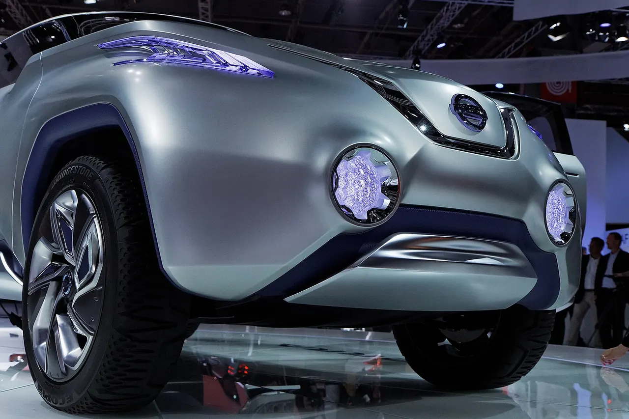 Une Nissan Terra présentée lors du Mondial de l'Automobile de Paris 2012.